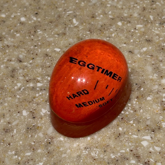 1980’s Egg Timer Food Safe Tool Color Changing Hard Boiled Soft Poached Perfect - Picture 7 of 12